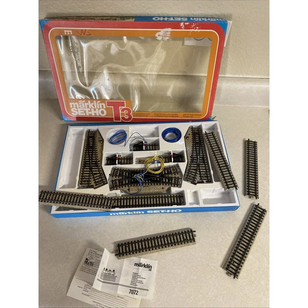 Marklin set-ho T3 Switching Track Set